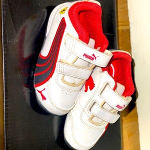 Puma Ferrari baby shoes